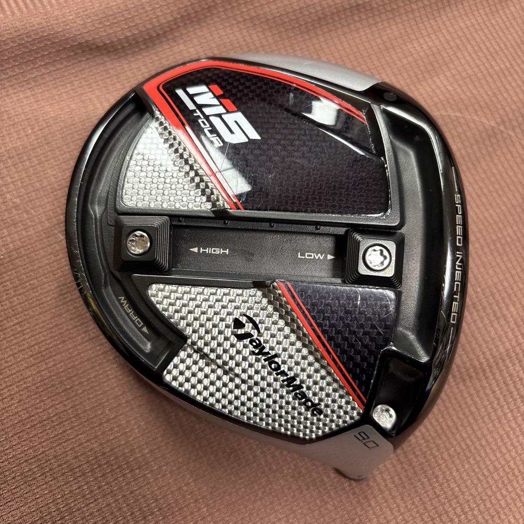 【美品】TaylorMade M5 tourドライバーヘッド単体　9°
