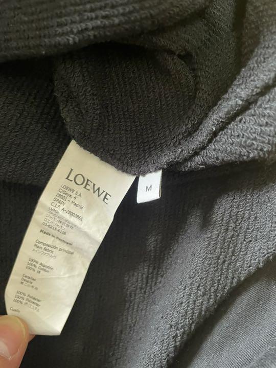 できます⒠ 早い者勝ち ロゴ モノグラム 刺繍 ブラック iEcCQ-m79607427893 ロエベ LOEWE スウェット できます
