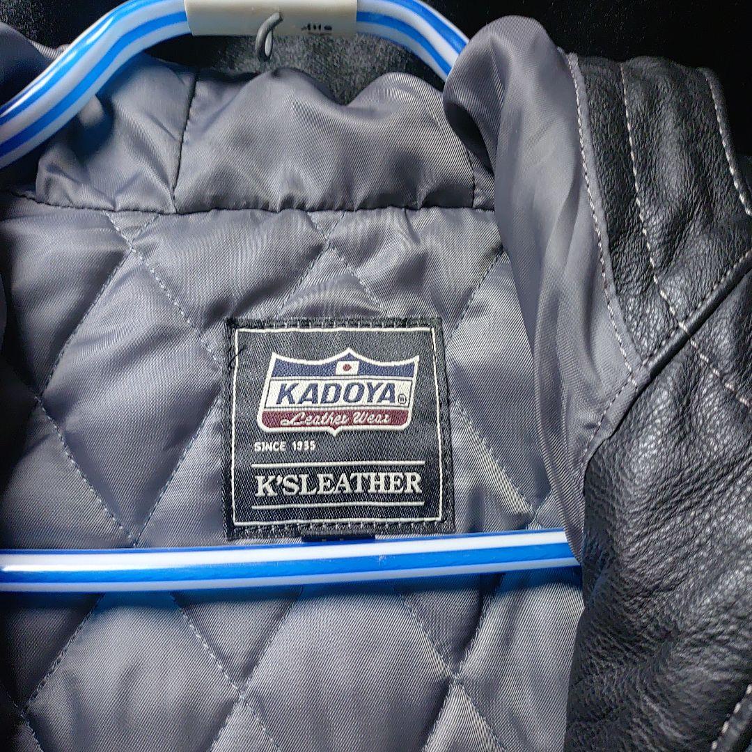 美品⭐️KADOYA K'S LEATHER レザージャケット バイク LL 美品⭐️KADOYA K'S LEATHER レザージャケット バイク LL