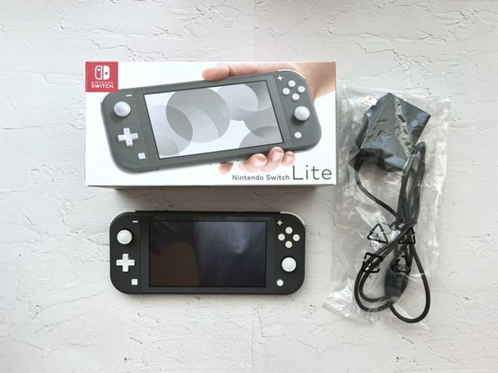 NINTENDO SWITCHライト グレー 新品同様