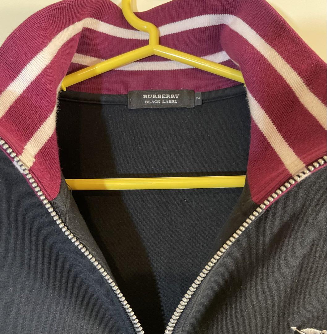 BURBERRY BLACK LABELスタジャン Mサイズ ネイビー/オレンジ 楽天市場】バーバリー スタジャンの通販