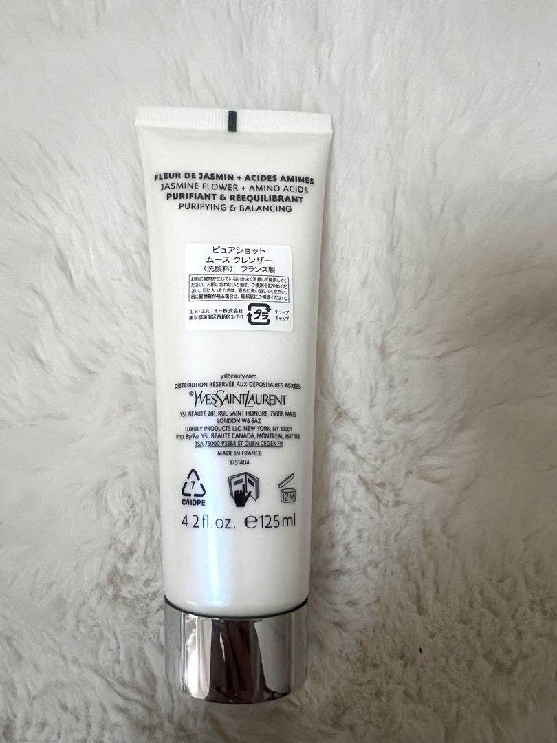 洗顔料 YSL PURE SHOTS CLEAN REBOOT MOUSSE 125ml