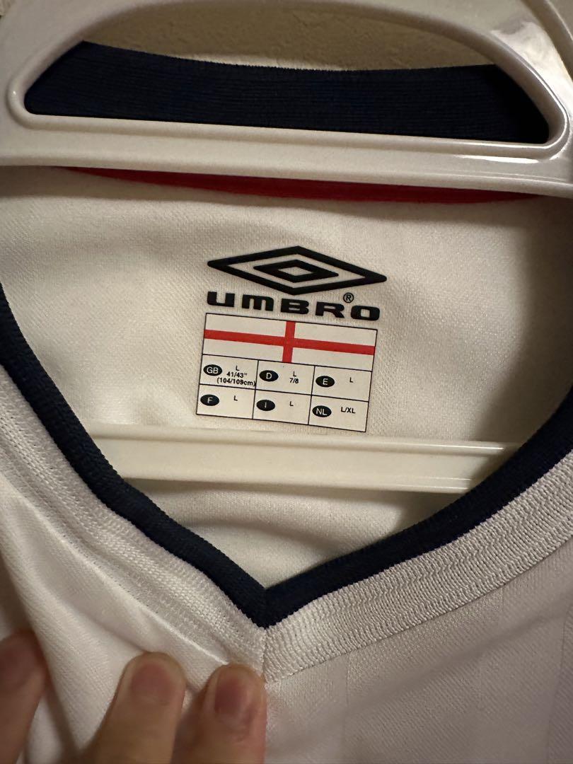 イングランド代表　ユニフォーム　アンブロ　Umbro サッカー