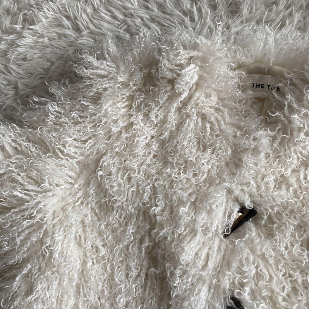 thetoe Christmas Fur Coat ホワイト