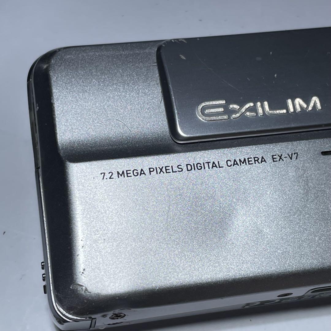 CASIO EX-V7 EXLIM コンパクトデジタルカメラ - メルカリ