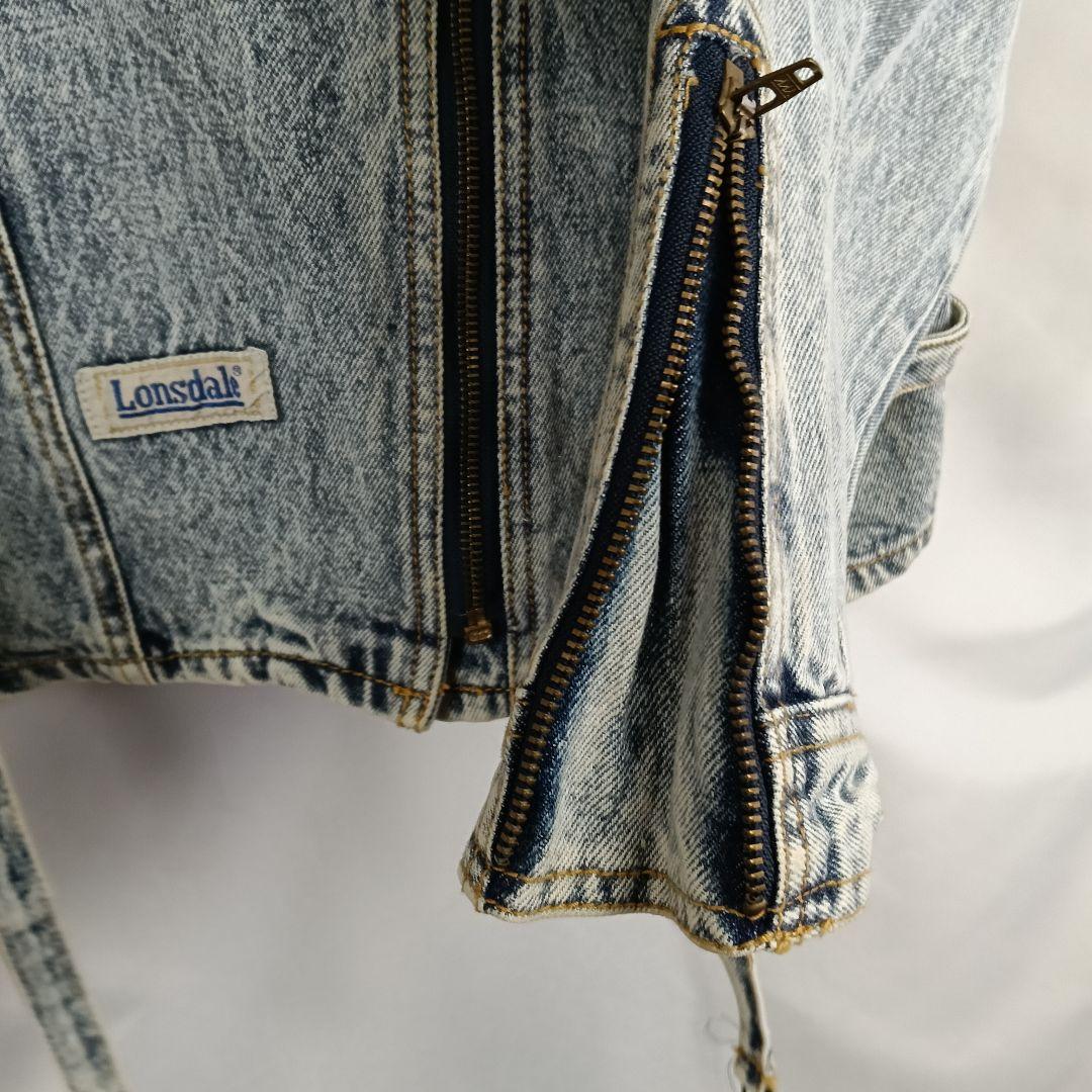 Lonsdale ライダース Gジャン デニムジャケット L B3007 - メルカリ