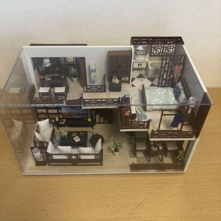 全国無料SALE ドールハウス CuteBee DIY木製ドールハウス QUIET TIME 1Rily-m79612341759 SALE品質保証