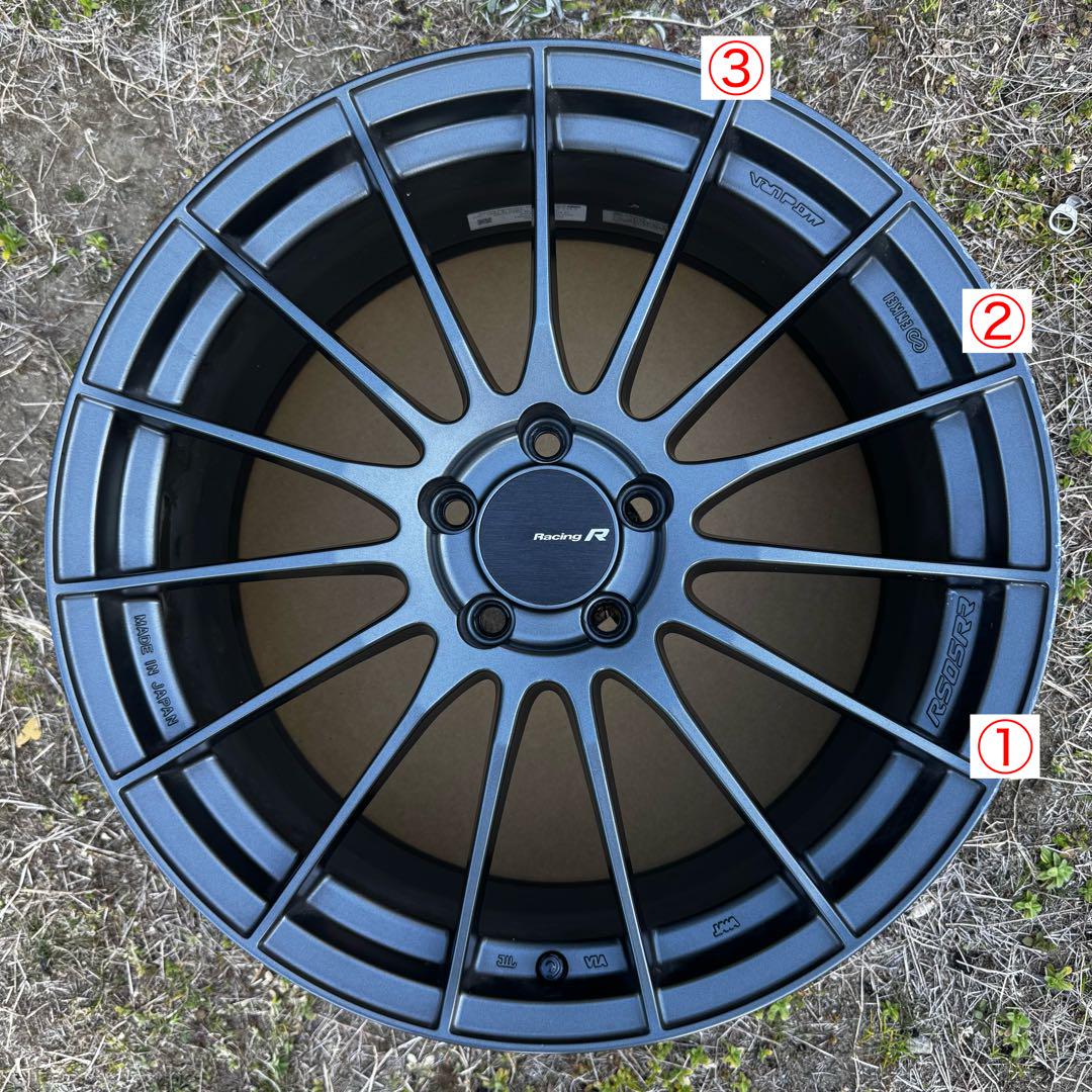 【最終値下げ】ENKEI RS05RR ホイールのみ 2本