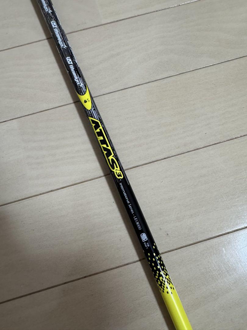 UST マミヤ ATTAS 3 ドライバーシャフト　6S　pingスリーブ付