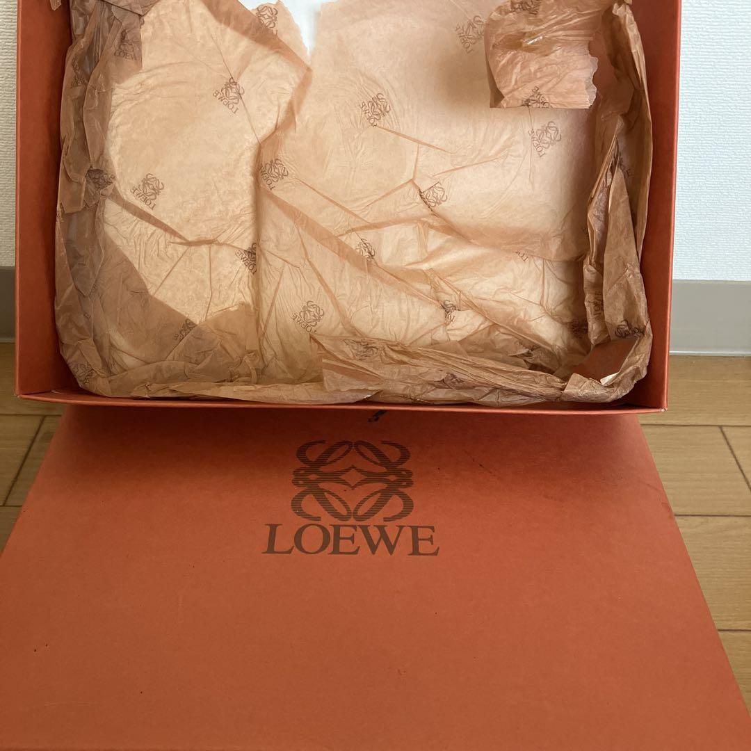 LOEWE オレンジレザー バッグ