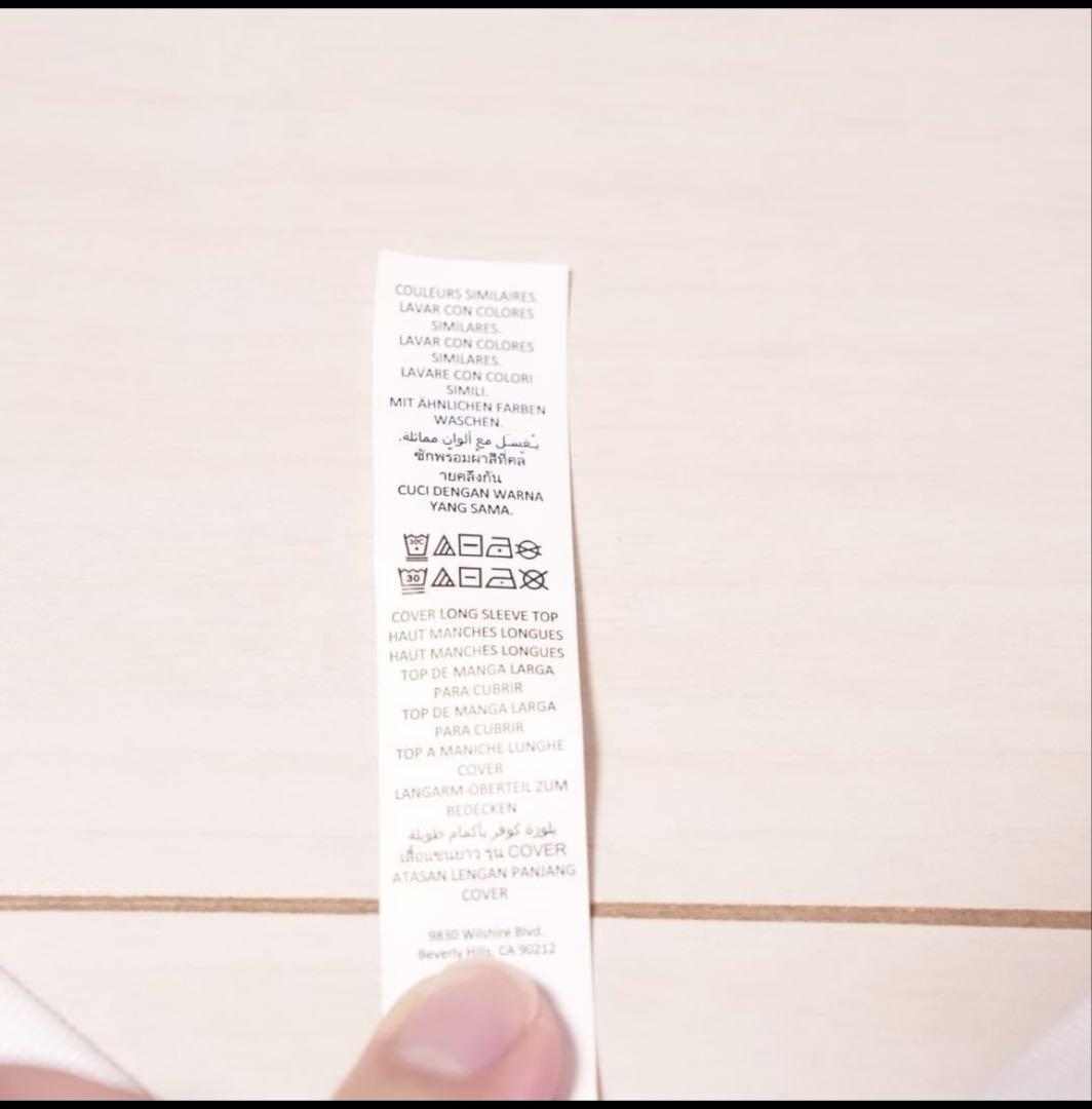 alo ホワイト ヨガウェア　長袖　S 未着用