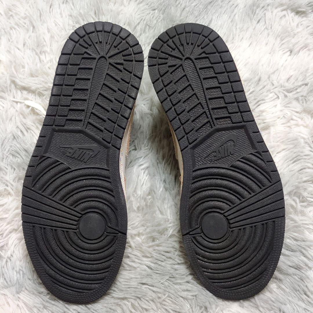 希少✨【NIKE】AIR JORDAN 1 MID SE ブラシストローク