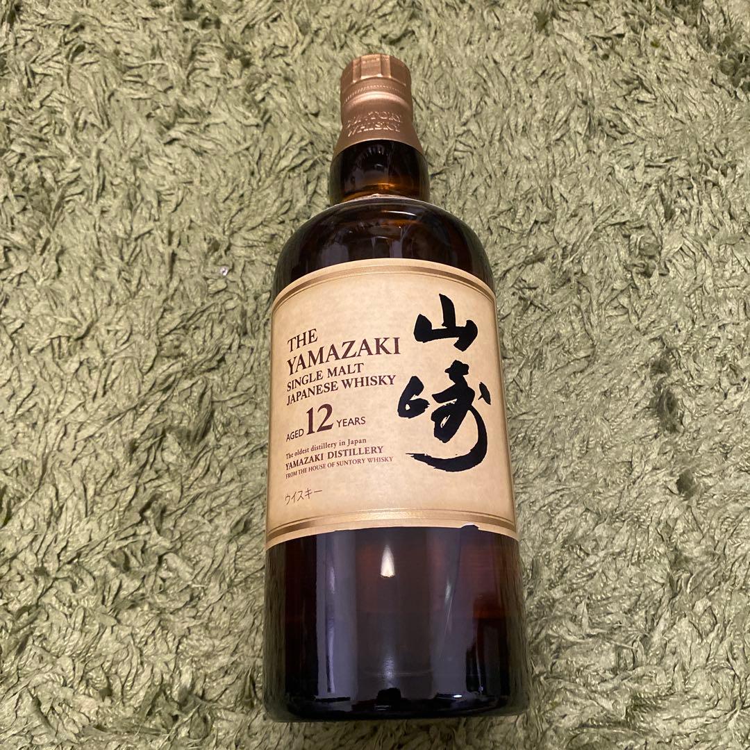 希少　サントリー　山崎 シングルモルトウイスキー 12年 700ml