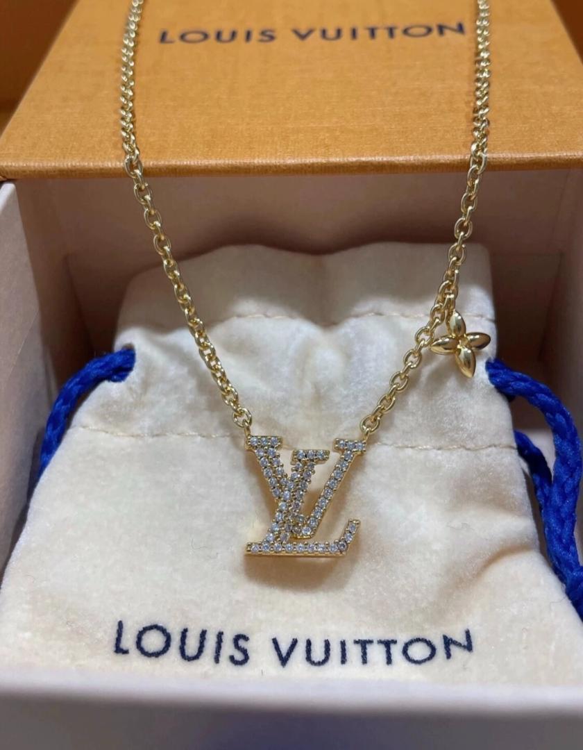 ルイヴィトン コリエLV アイコニック M00596 楽天市場】 ルイヴィトン LOUIS VUITTONネックレス コリエ LV