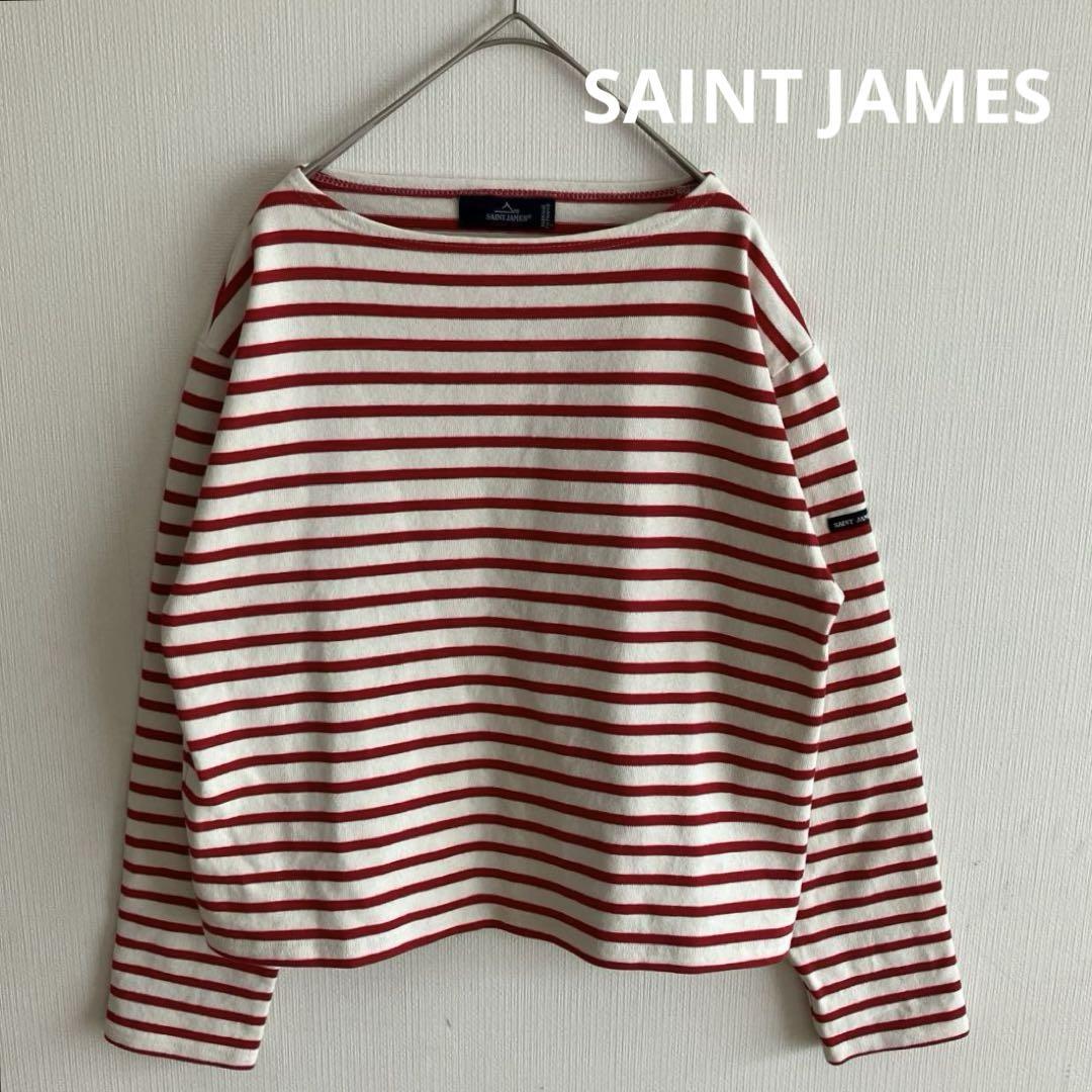 美品✨SAINT JAMES ウェッソン ボーダーカットソー M