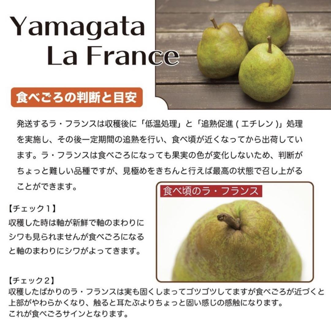 限定入荷!!! 濃厚ラフランス!!!高級フルーツ店お墨付限定品取引実績No.1