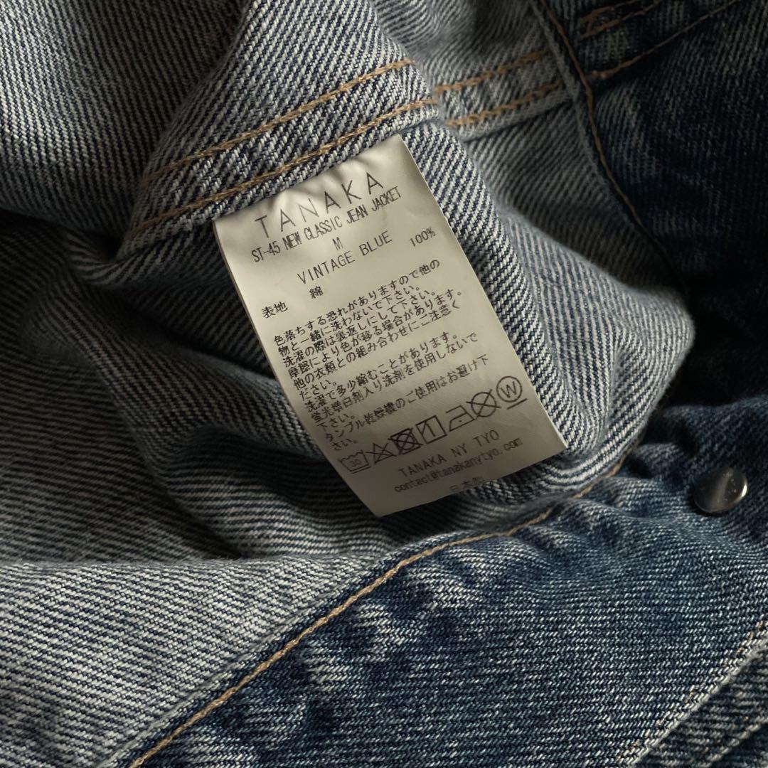 TANAKA NEW CLASSIC JEAN JACKET Mサイズ - メルカリ TANAKA NEW CLASSIC JEAN JACKET Mサイズ - メルカリ