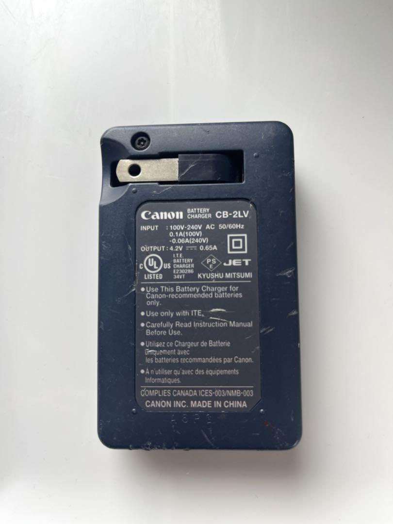動作確認済　Canon IXY DIGITAL 220 IS 本体と充電器