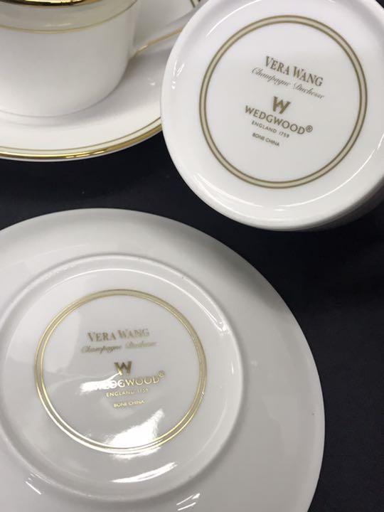 在庫大人気 値下 美品 WEDGWOOD VERA WANG C&S 2P mp1Td-m79629329753 国産超特価
