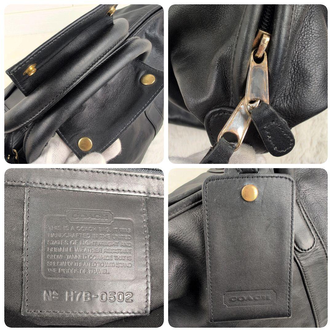 美品✨️COACH ボストンバッグ 2way オールドコーチ 0502