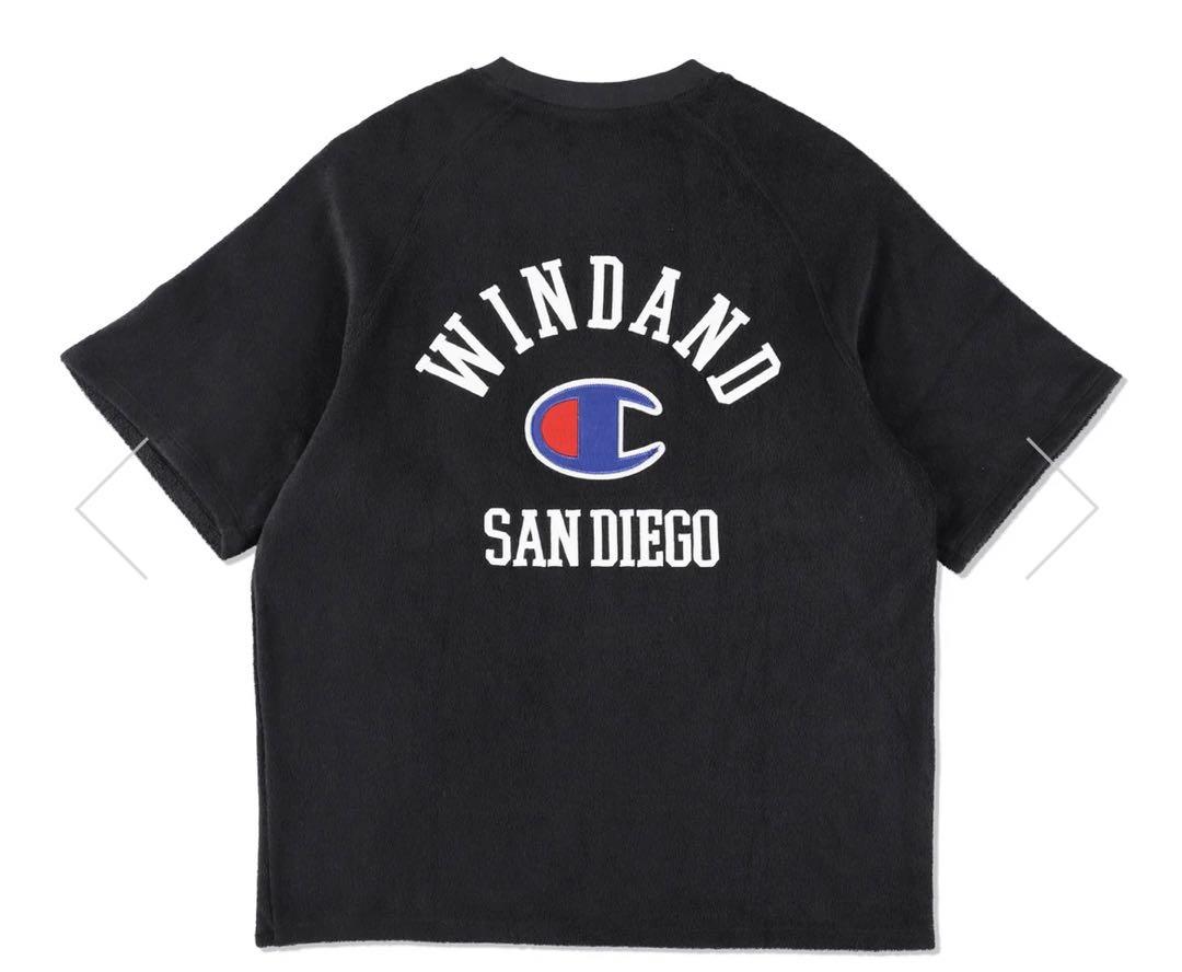 【予約販売】本 WDS X CHAMPION 希少サイズ S/S T RAGLAN PILE ウェア