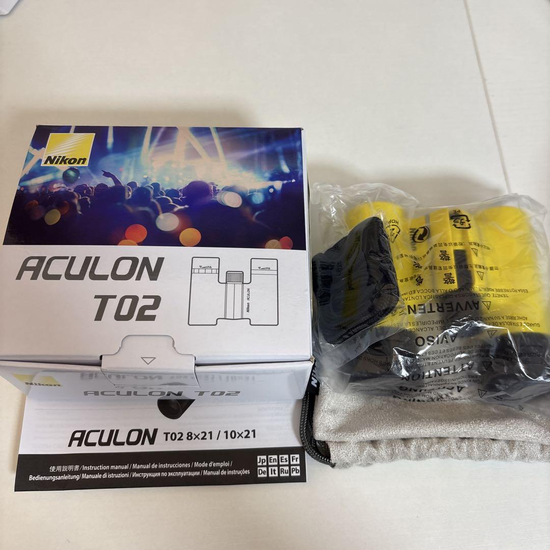 Nikon 双眼鏡 アキュロンT02 8x21 イエロー　ACULON