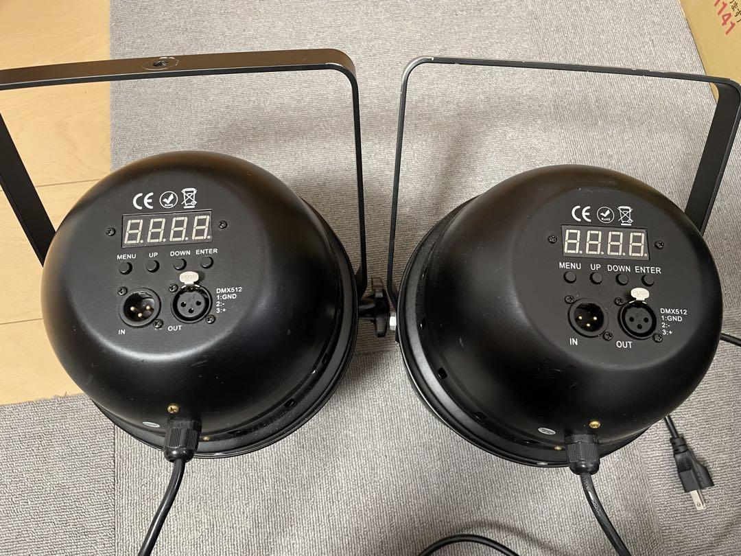 舞台照明LEDPAR 2発セット