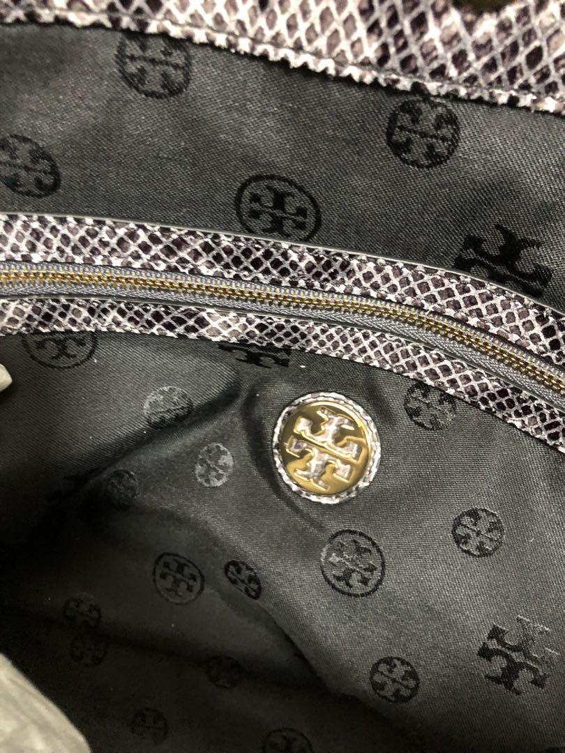 新品】TORY BURCH ハンドバッグ パイソン柄 4264