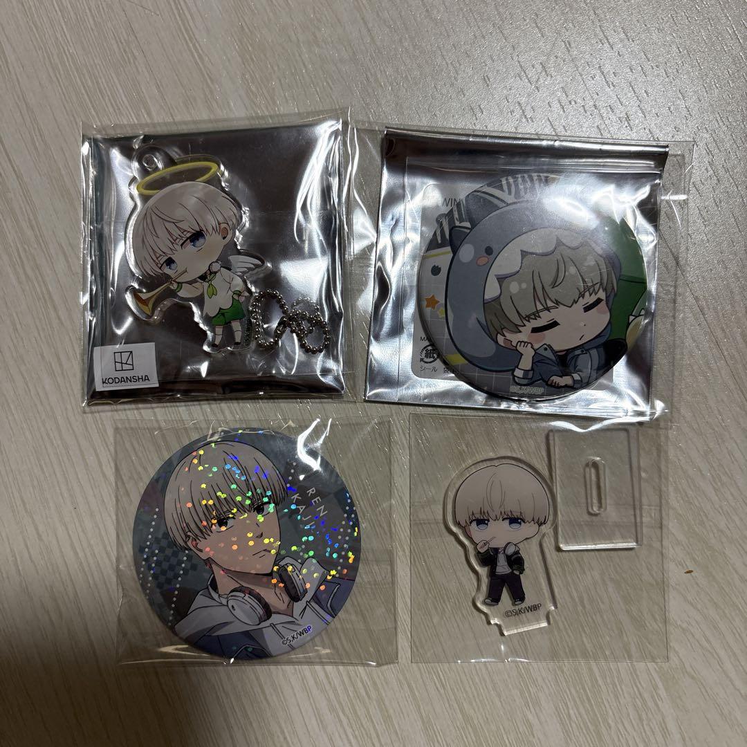 梶蓮 ウィンブレ 缶バッジ アクスタ WIND BREAKER アート缶バッジ＿梶 蓮/バンド