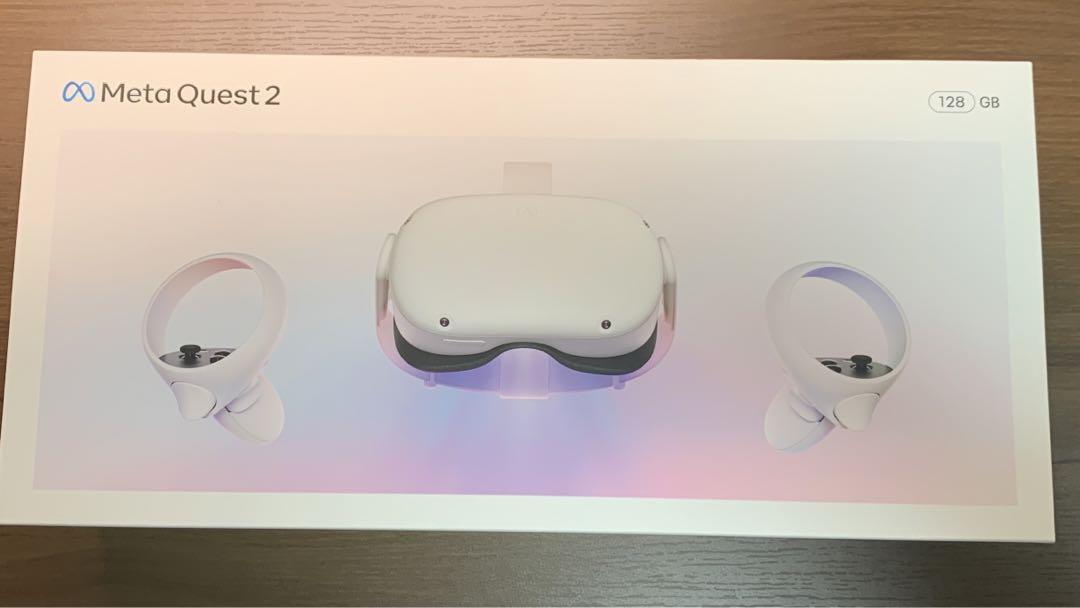 柔らかな質感の メタクエスト2 128GB / 2—完全ワイヤレスの