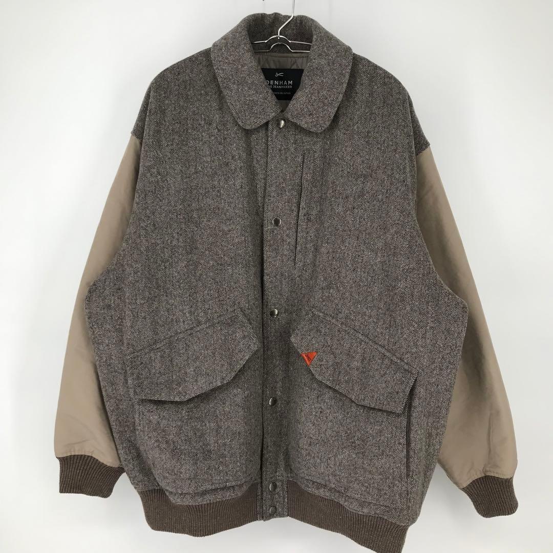 デンハム　ma-1 ヘリンボーン　XL