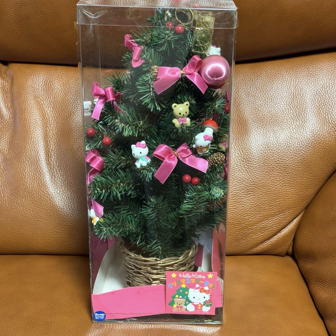 【美品】ハローキティ、クリスマスツリー、平成、レトロ