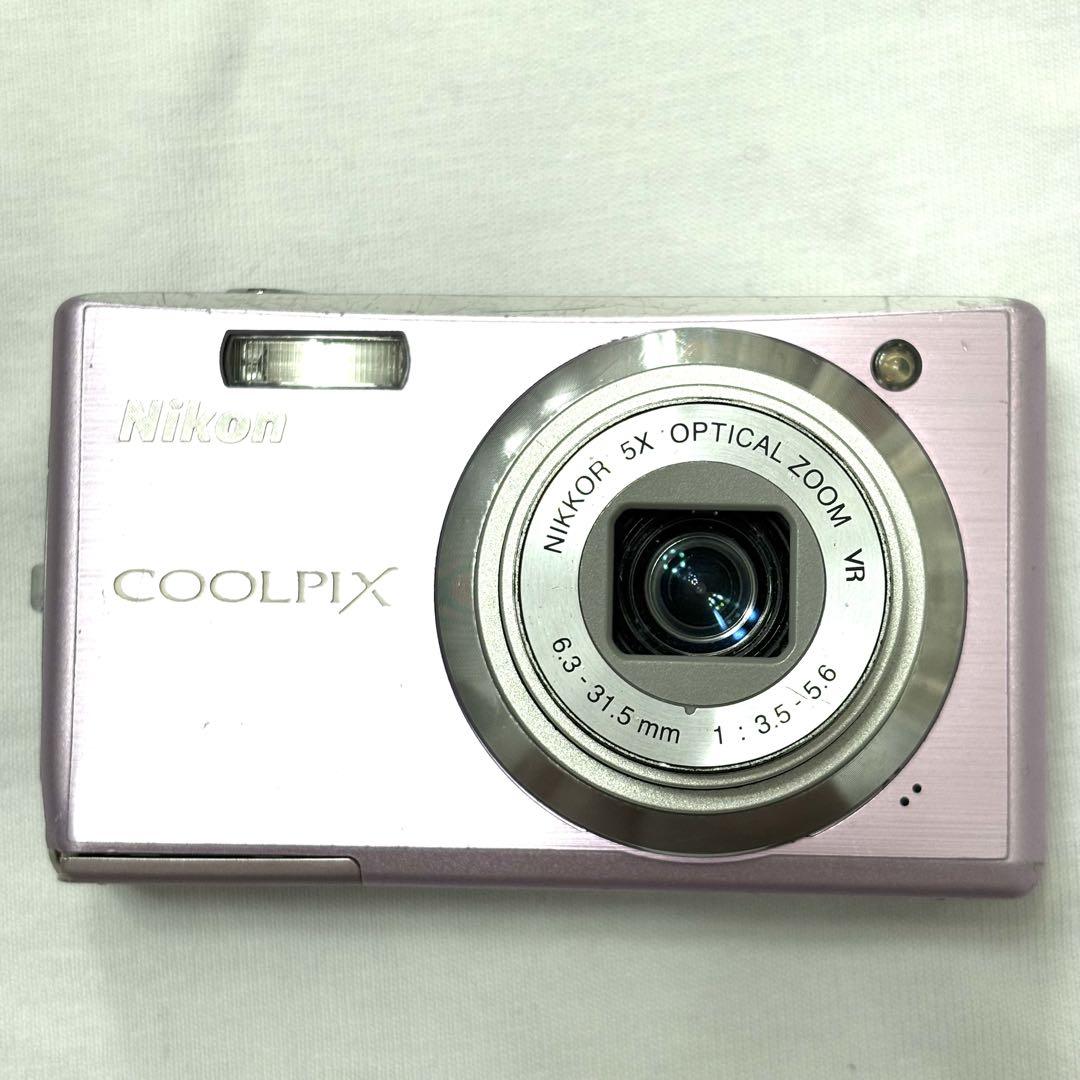 超安い クールピクス Nikon ニコン 付属品完備 COOLPIX ピンク S560 デジタルカメラ