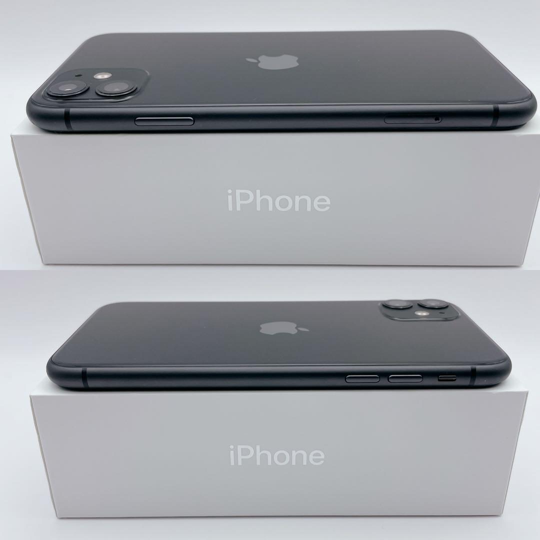 【美品】 iPhone11 ブラック 256GB SIMフリー 新品電池　576 極美品】iPhone 11 ブラック 256GB SIMフリー 本体 新品電池