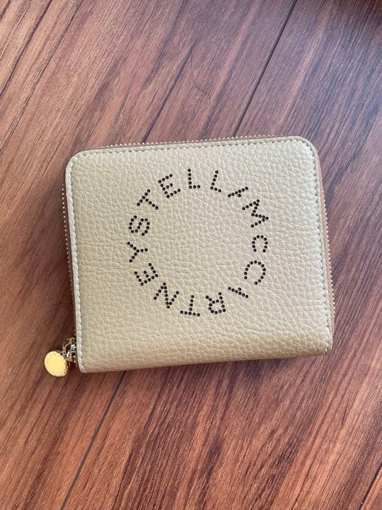 メール便不可】 STELLA McCARTNEY ステラマッカートニー ロゴ 長財布黒