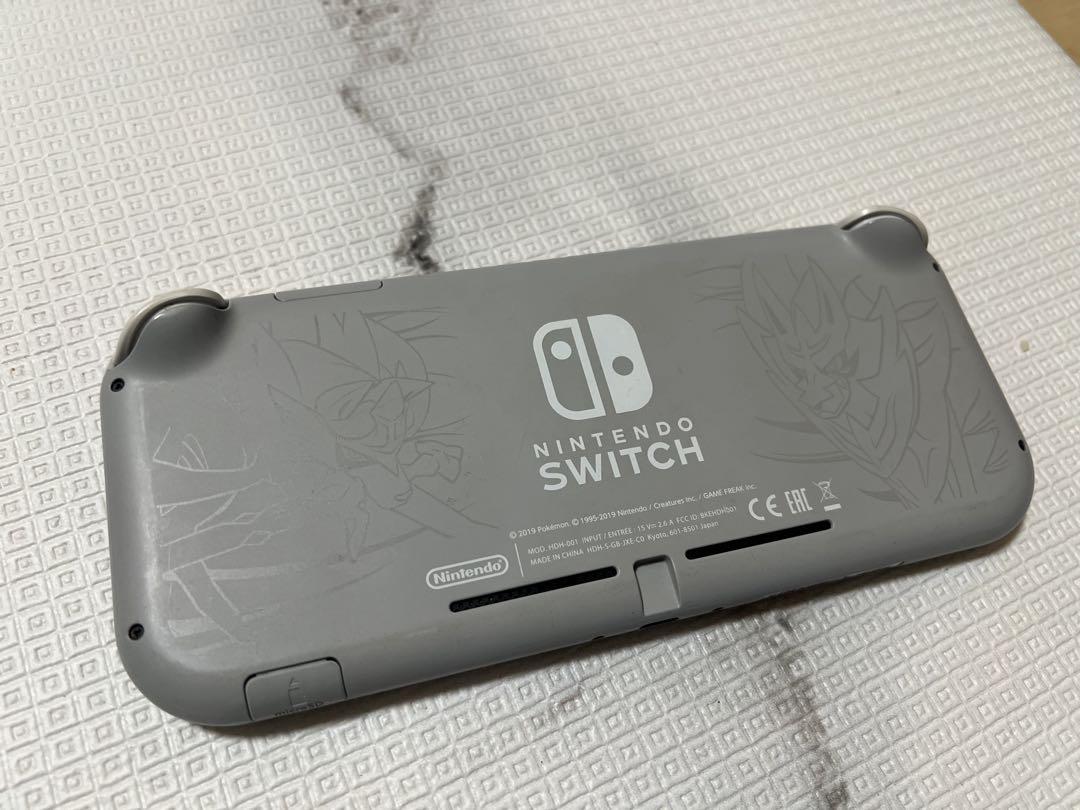 Nintendo Switch Lite グレー ポケモンデザイン