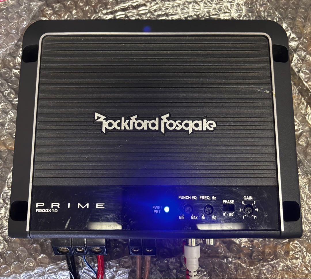 カーオーディオ Rockford Fosgate Prime R500x1D