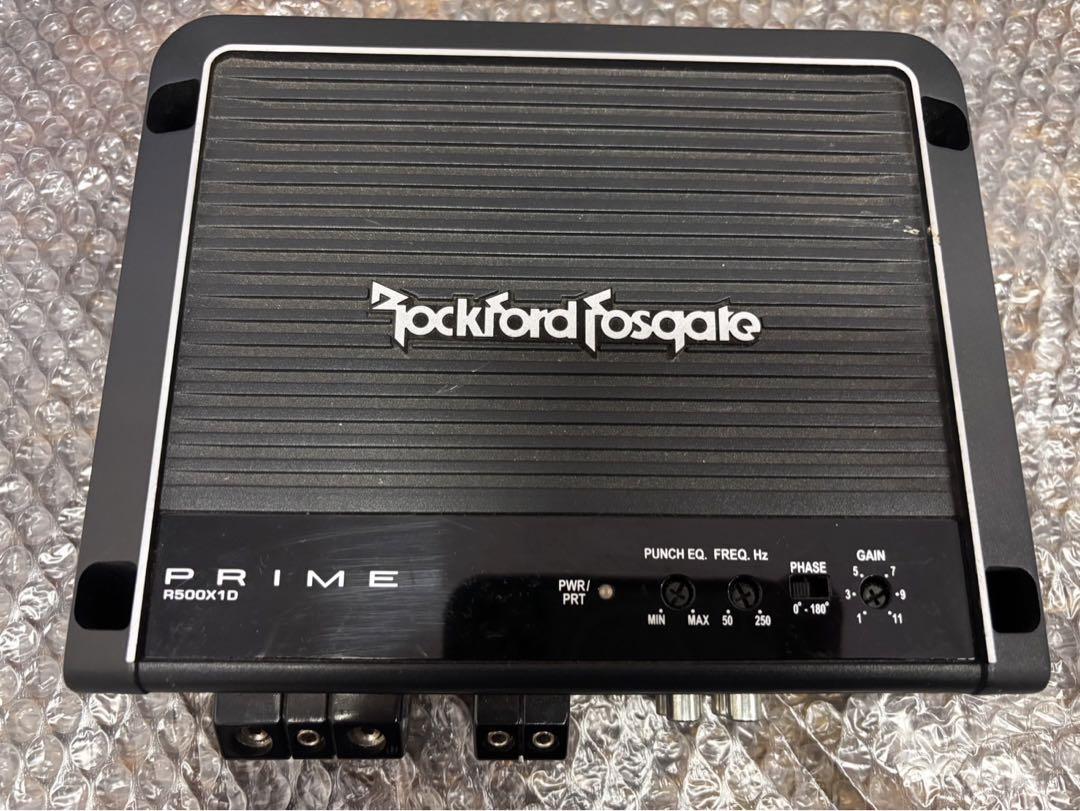 カーオーディオ Rockford Fosgate Prime R500x1D