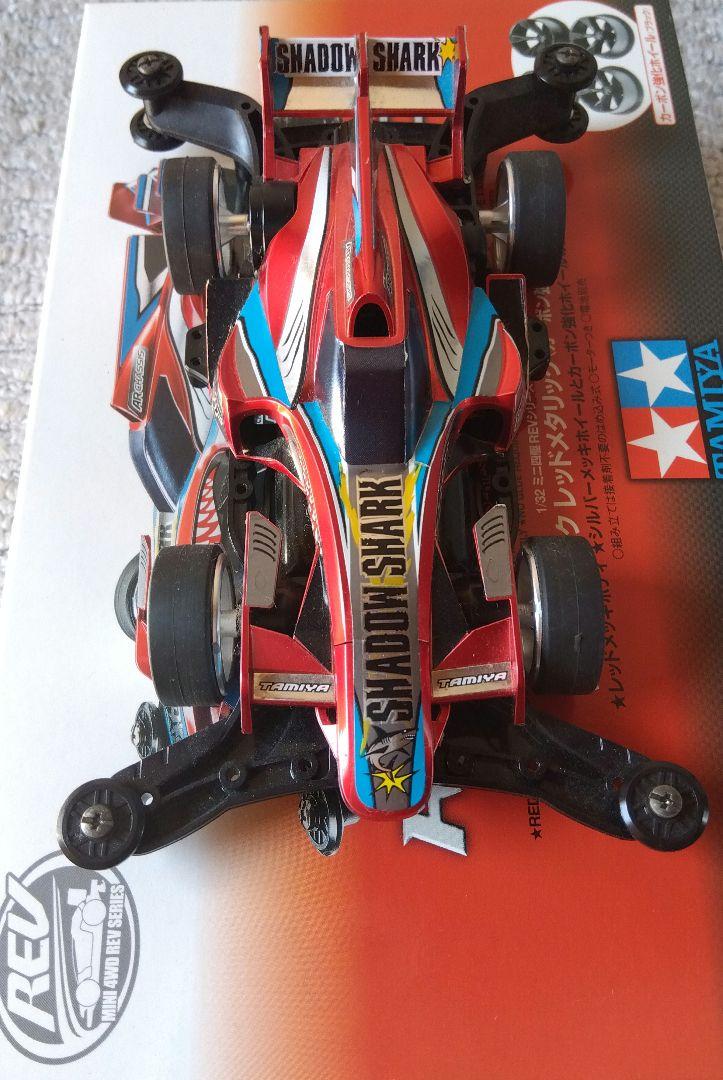 (未使用･未開封品)　タミヤ ミニ四駆 特別企画商品 シャドウシャーク レッドメタリック カーボン強化ホイール付き 95290 qdkdu57 Amazon | タミヤ ミニ四駆 特別企画商品 シャドウシャーク