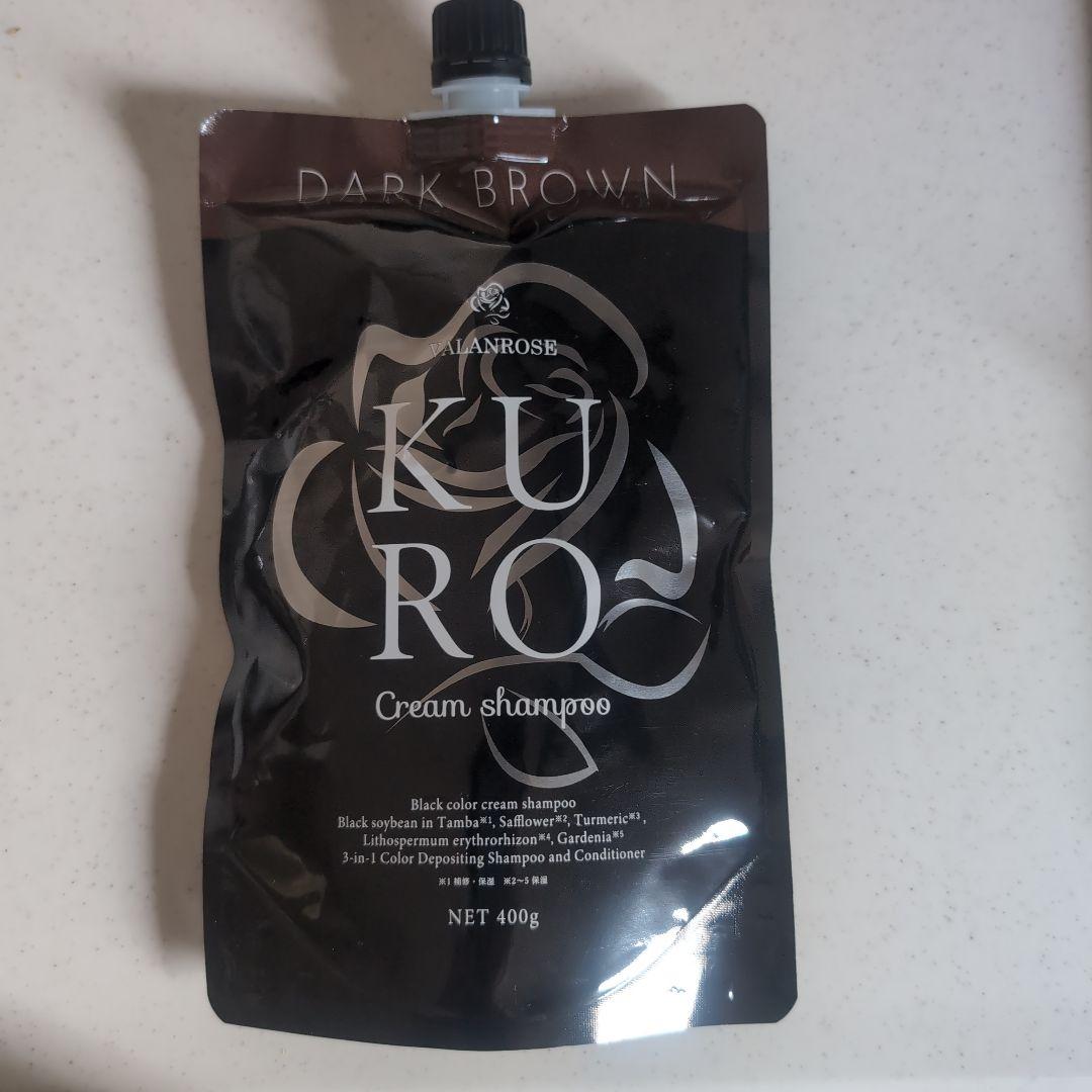 新品】バランローズ KURO Cream Shampoo 400g - メルカリ