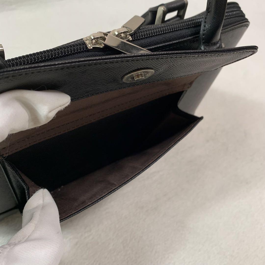 ☆未使用☆ Burberry サフィアーノレザー ノバチェック ハンドバッグ 画像10