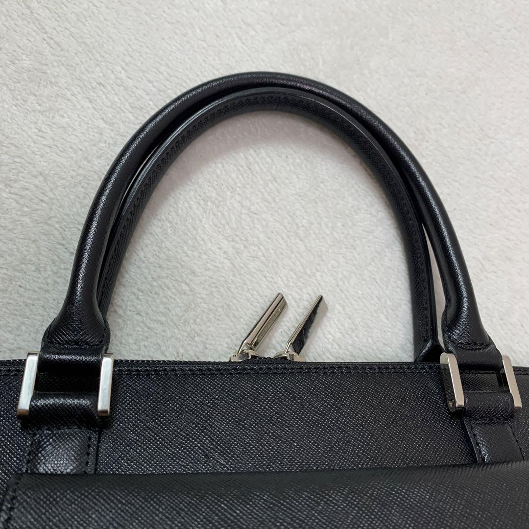 ☆未使用☆ Burberry サフィアーノレザー ノバチェック ハンドバッグ 画像7