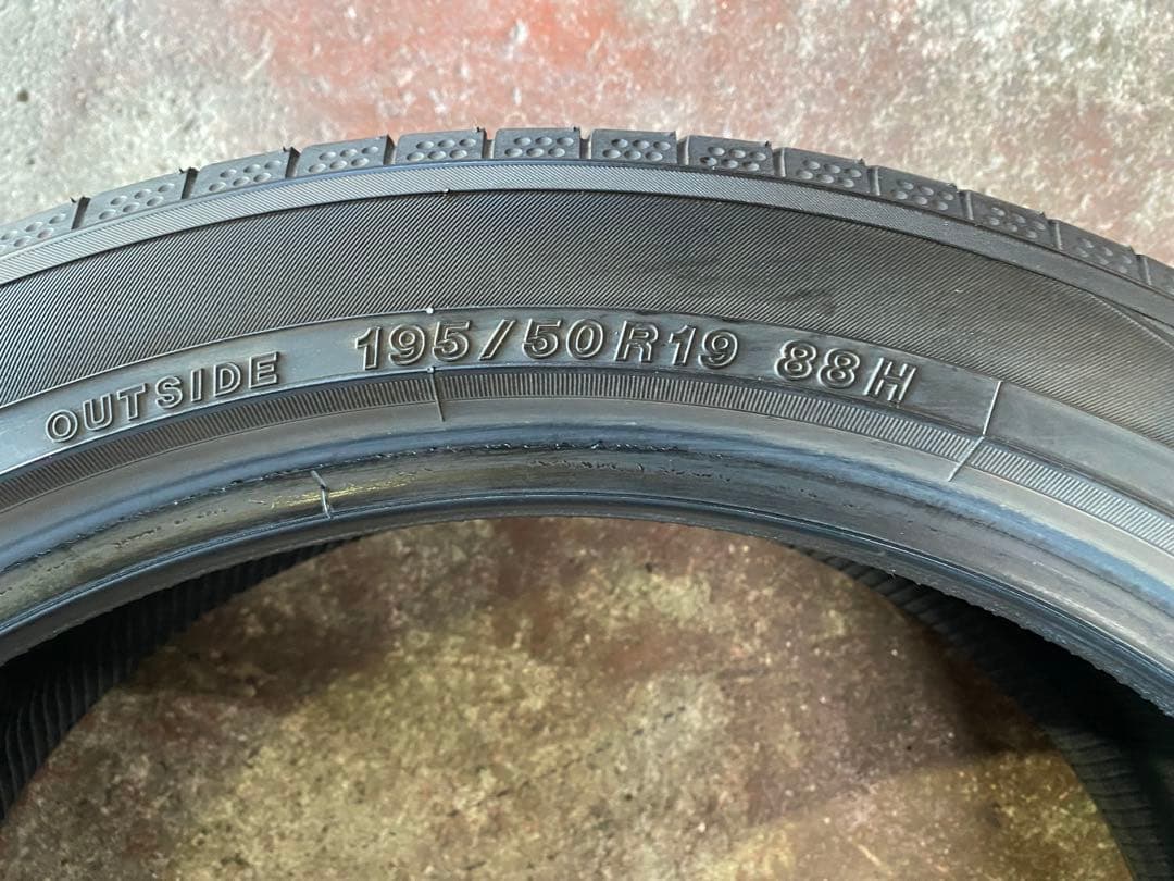 195/50R19 プリウス60系 タイヤ1本 195/50R19 プリウス60系 タイヤ1本