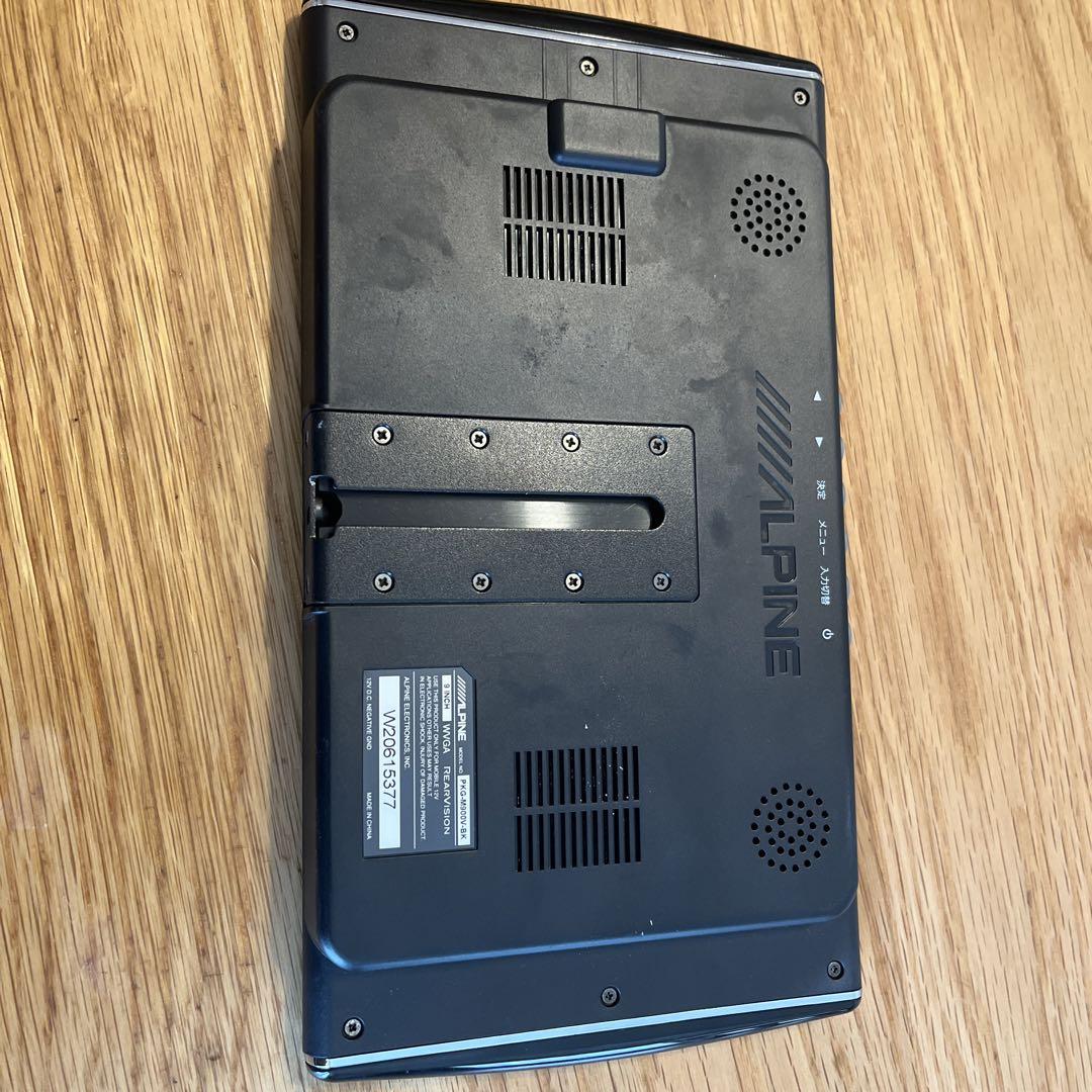 ALPINE(アルパイン) 9インチモニター PKG-M900V-BK