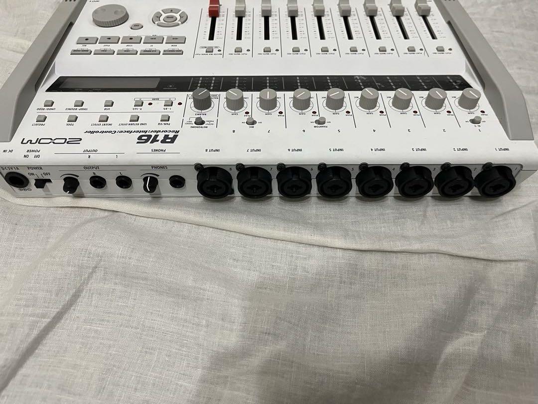 【動作確認済】ZOOM R16 MTR オーディオインターフェース 電源付