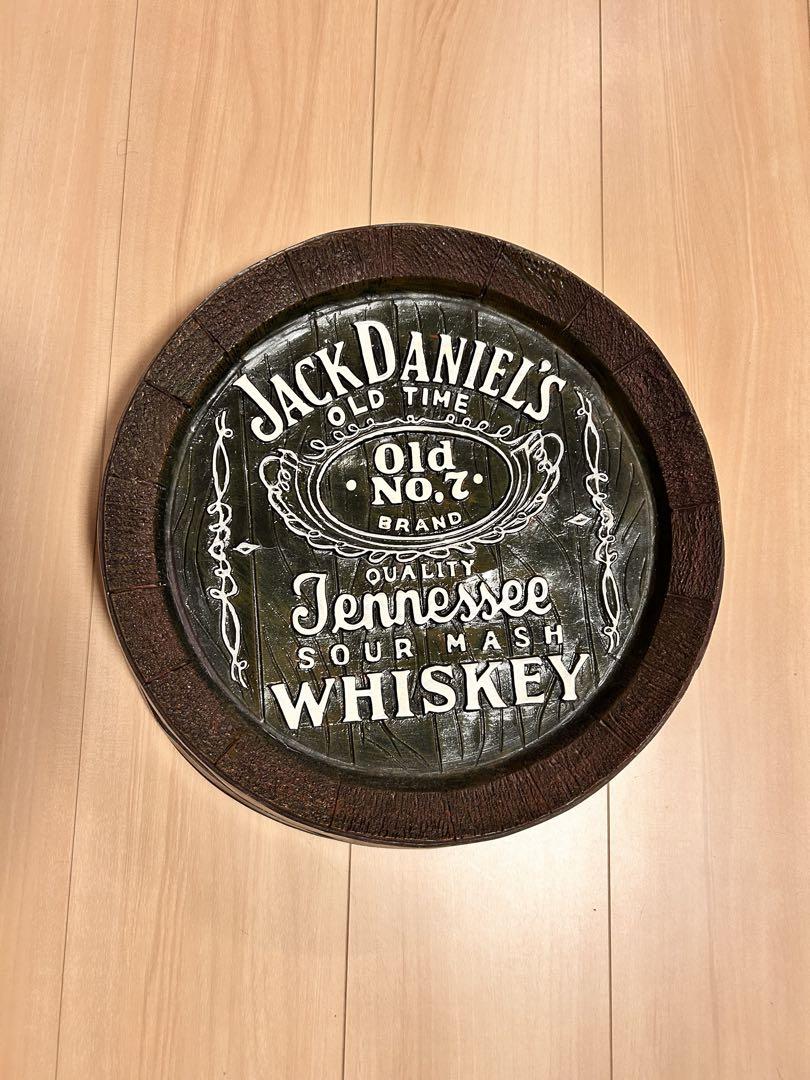 アメリカン雑貨 樽底壁掛け看板 JACK DANIEL'S ジャックダニエル
