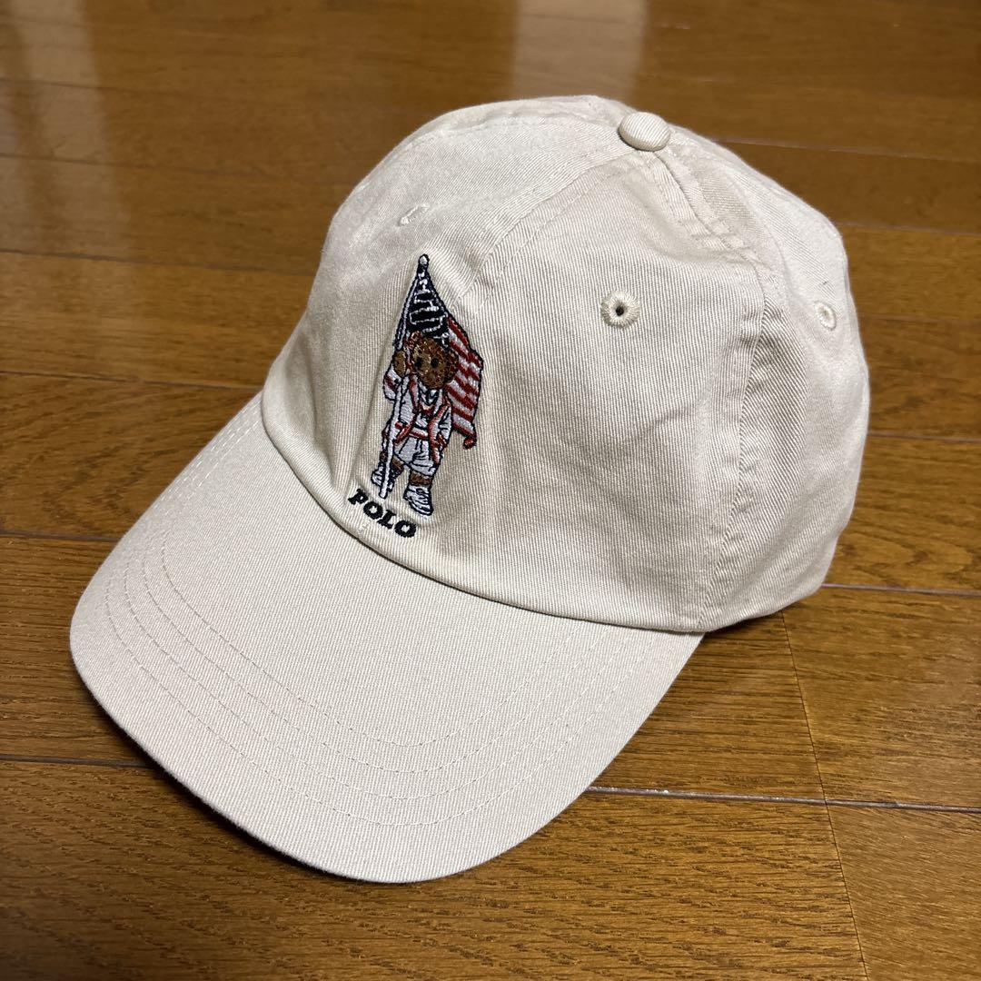 【専用】PORO RALPH LAUREN ポロベアキャップ　ベージュ