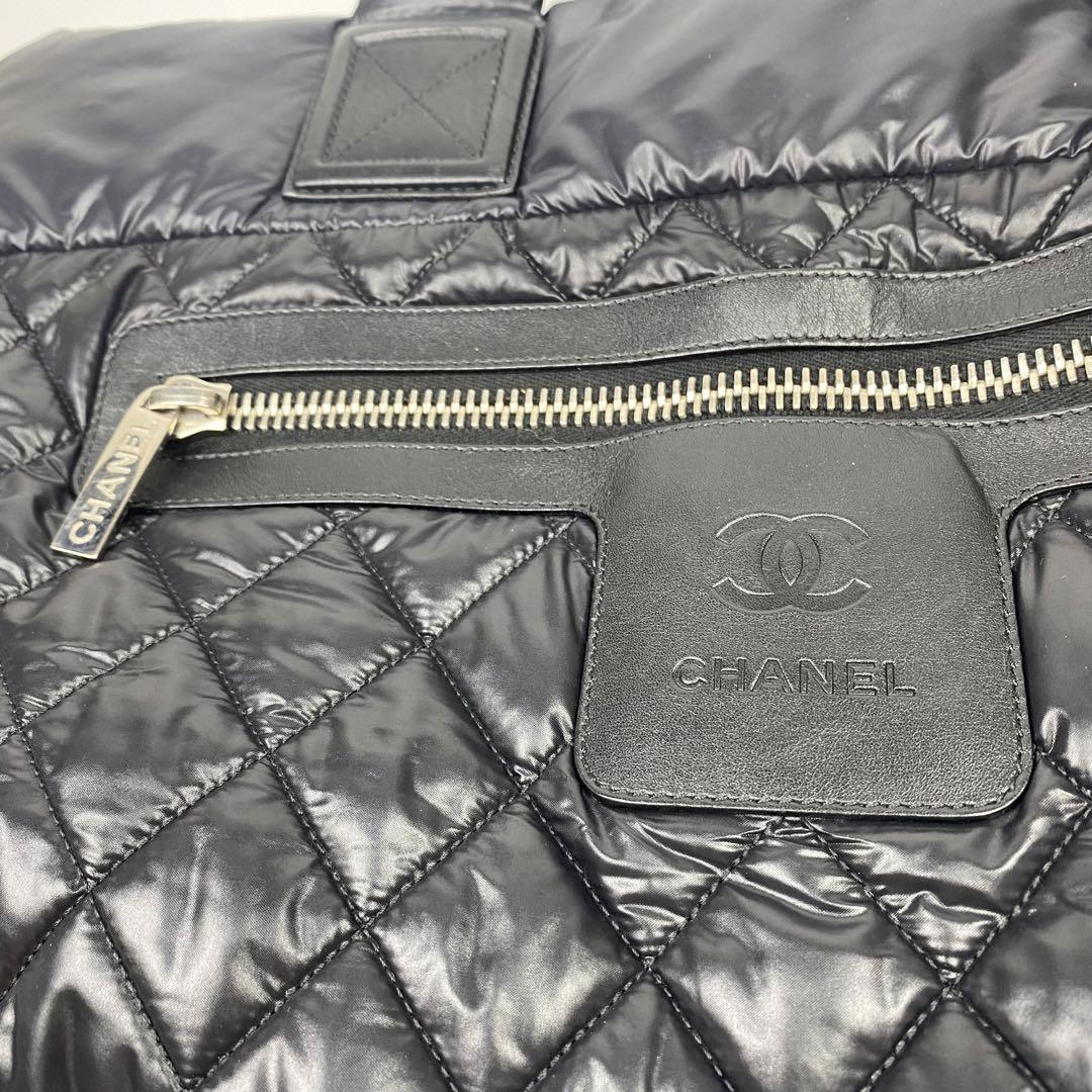 なのはな　CHANEL コココクーン　GM ココマーク　ナイロン　バッグ