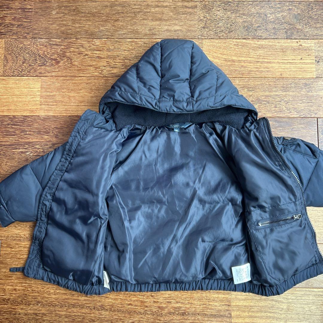 Ralph Lauren ダウンコート 90cm ネイビー　美品
