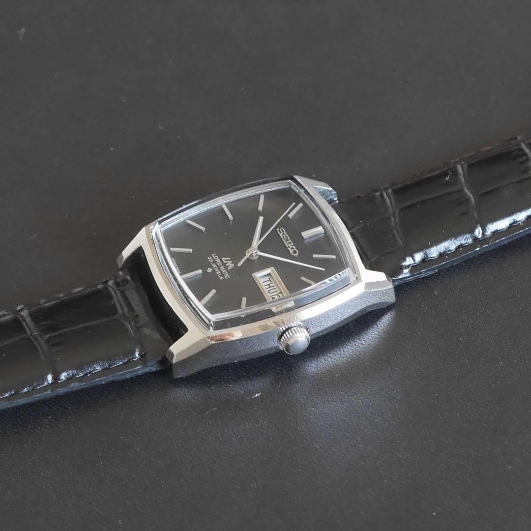 美品】【OH済】【1969年】SEIKO ロードマチック 希少スクエア型